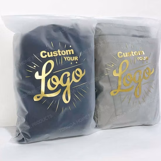 Bolsa de cremallera con cierre hermético que se puede volver a sellar Empaquetado de ropa Bolsas de polietileno deslizantes esmeriladas de plástico para ropa