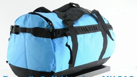 Lona impermeable PVC Sports Duffel Bolsa de viaje de fin de semana